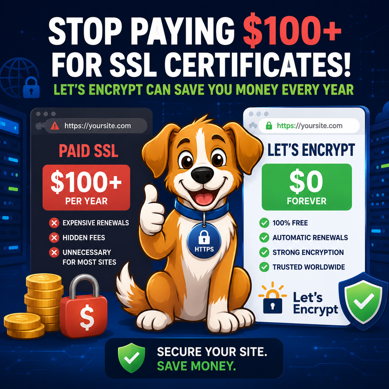 Let’s Encrypt Is Saving Website Owners Thousands — So Why Are Some Hosting Companies Still Charging $100+ for SSL Certificates?